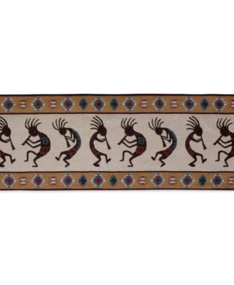 Kokopelli Tapestry Table Runner 13" x 72"