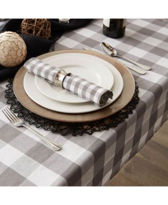 Buffalo Check Tablecloth, 60" x 84"