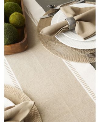 Dobby Stripe Table Runner, 13" x 72"