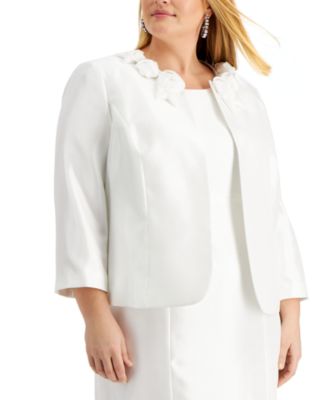 plus size embellished jackets