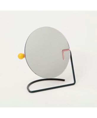 Block Design - Memphis Mirror, Grey/Yellow