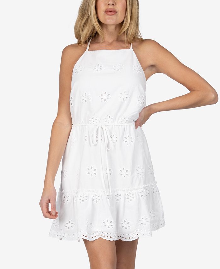 Speechless Embroidered Mini Dress Macy's