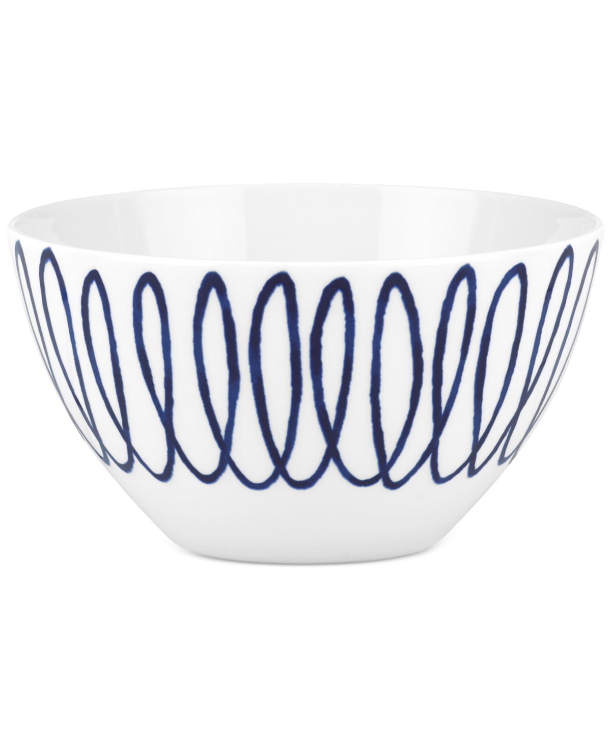 Kate Spade Charlotte Street East Soup/cereal Bowl In White,blue