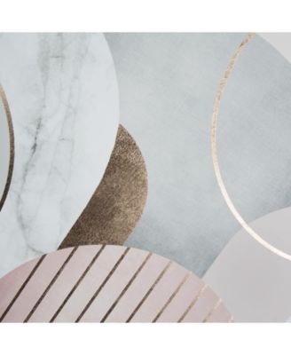 Art Deco Geo Canvas Wall Art, 28" x 20"