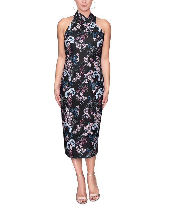 RACHEL Rachel Roy Printed Harland Midi Dress - Macy's