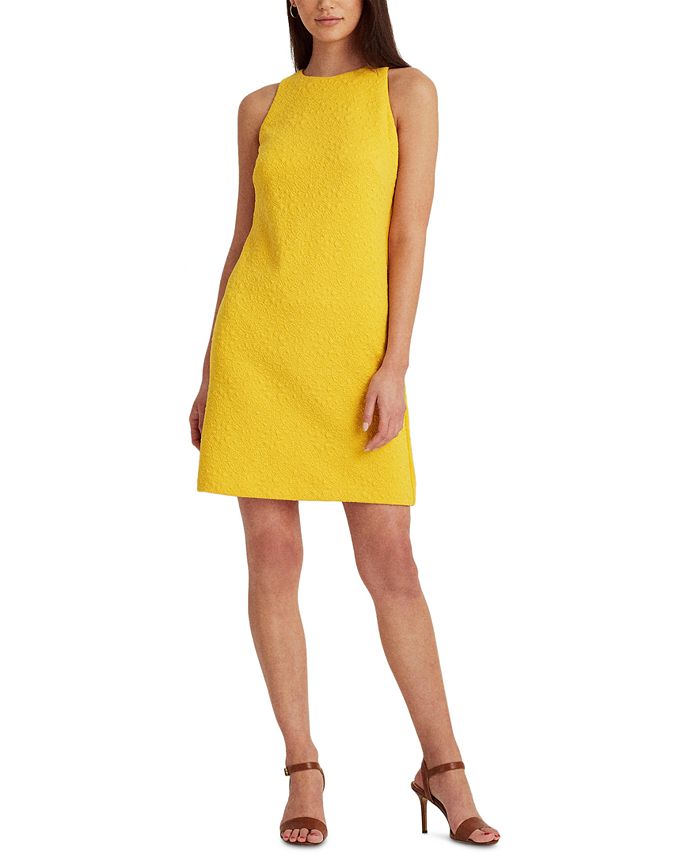 Lauren Ralph Lauren Quilted Ponté-Knit Sleeveless Dress & Reviews - Dresses  - Women - Macy's