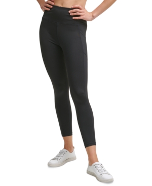 Calvin Klein Performance High-Rise Logo-Back Leggings