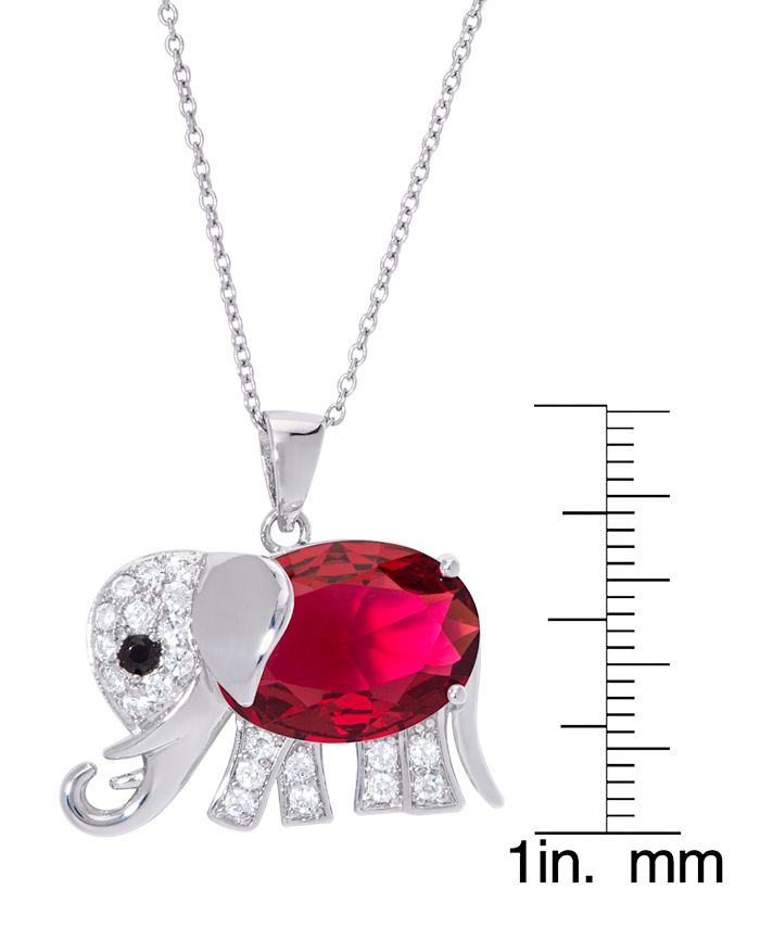 Elephant necklace macys shop