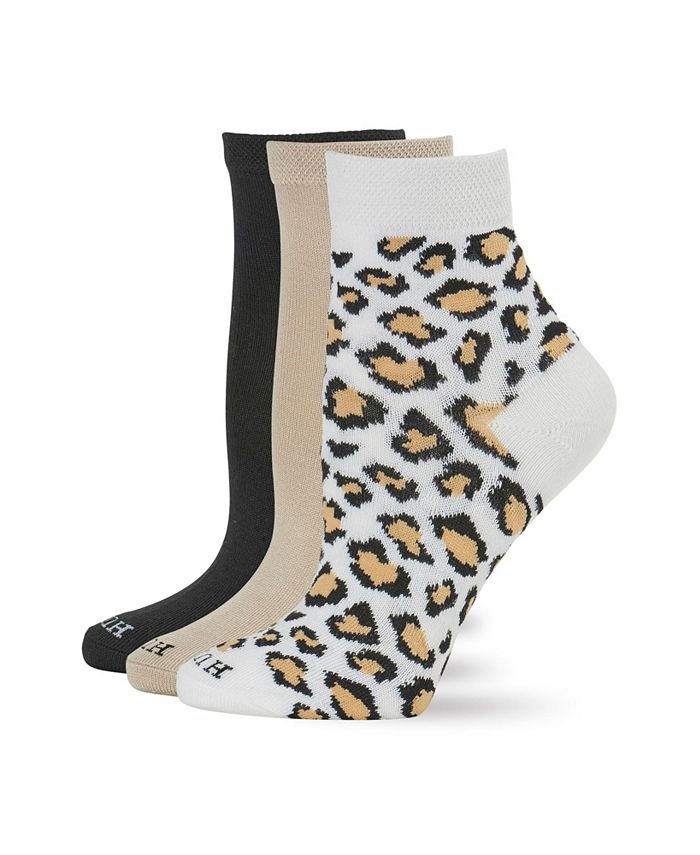 Hue Women's 3 Pack Super Soft Cropped Socks - Macy's