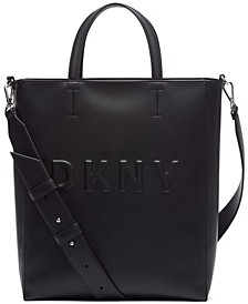 Tilly Logo Convertible Strap North South Tote