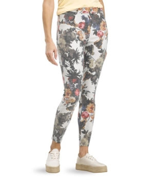 Hue Women's Floral Old Masters High Rise Denim Leggings