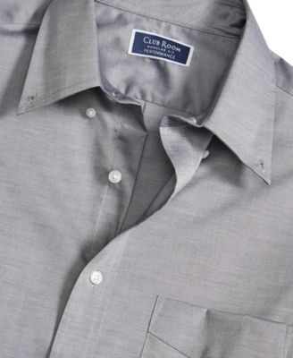 Men's Regular Fit Pinpoint Dress Shirt, Created for Macy's