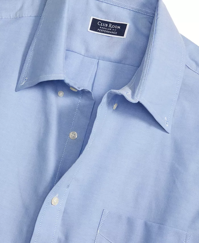 Men's Regular Fit Pinpoint Dress Shirt - thumbnail 3