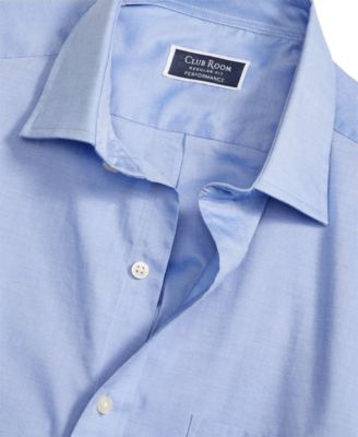 Men's Regular Fit Pinpoint Dress Shirt, Created for Macy's