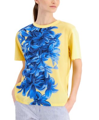 Weekend Max Mara - Sarda Silk-Front T-Shirt