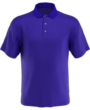 Big Boys Airflux Solid Mesh Golf Polo Shirt