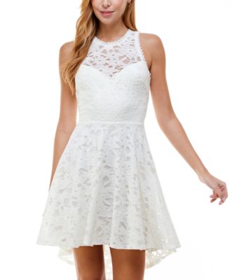 macy's high low dresses juniors