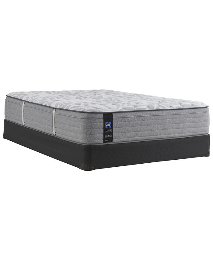 Sealy Posturepedic Silver Pine 14" Firm FX Euro Top Mattress Set King