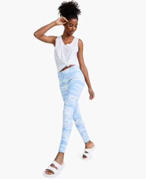 Style & Co Oceana Camo-Print Leggings Created for Macy's