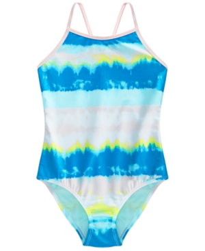 Ideology Big Girls Tie-Dye Swimsuit Created for Macy's