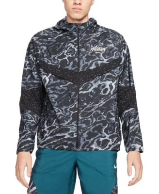 Nike - Men's Windrunner Wild Run Reflective Camouflage Hooded Jacket