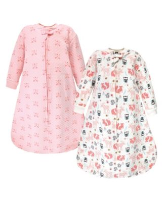 Baby Girls Hudson Premium Quilted Long Sleeve Sleeping Bag and Wearable Blanket