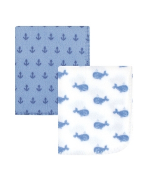 Baby Girls and Boys Fleece Blankets 2 Pack