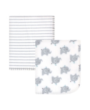 Baby Girls and Boys Fleece Blankets 2 Pack