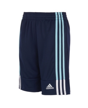 adidas Big Boys Clashing 3-Stripes Shorts