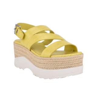 Marc Fisher Women's Zakiya Espadrille Wedge Sandals Women's Shoes