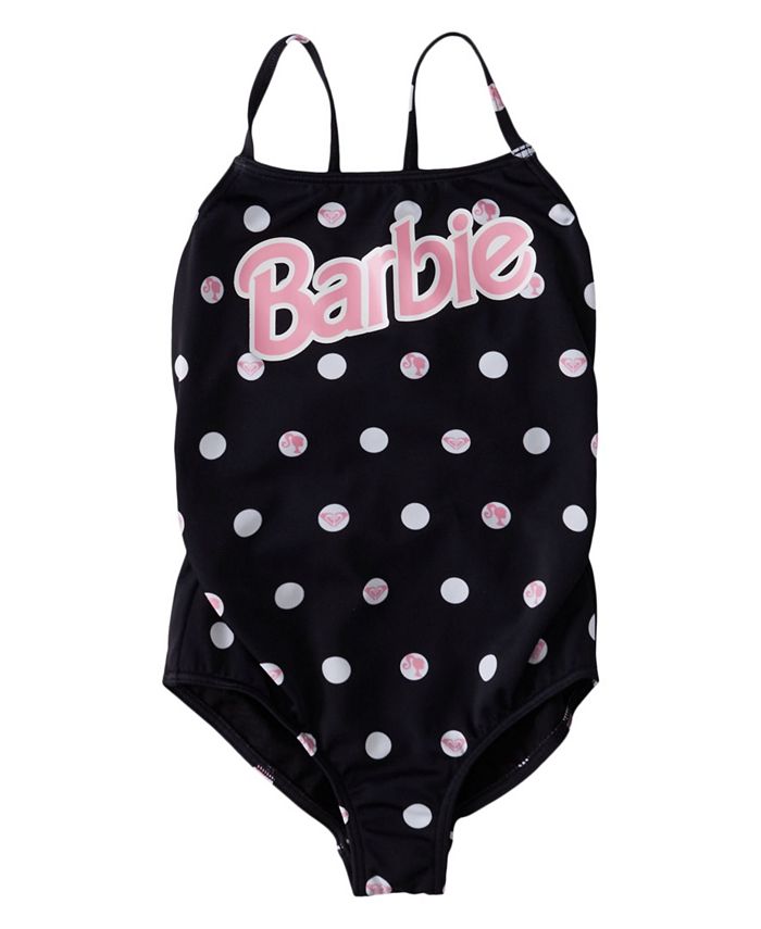 Barbie Big Girls One Piece Bathing Suit Little Kid to Big Kid