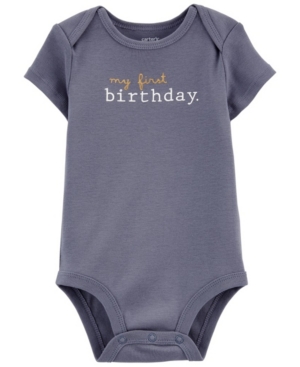 Carter's Baby Boy My First Birthday Original Bodysuit