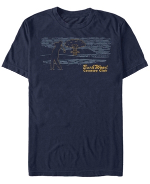 Shop Fifth Sun Men's Caddyshack Scenic Explosion Short Sleeve T-shirt In Navy