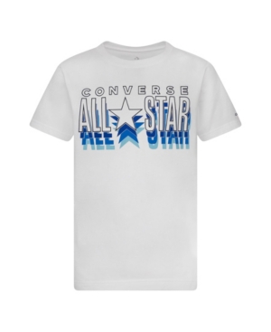 Converse Big Boys All Star Repeat Logo T-shirt