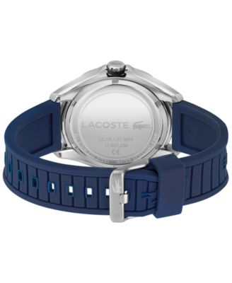 Men's Tiebreaker Blue Silicone Strap Watch 43mm