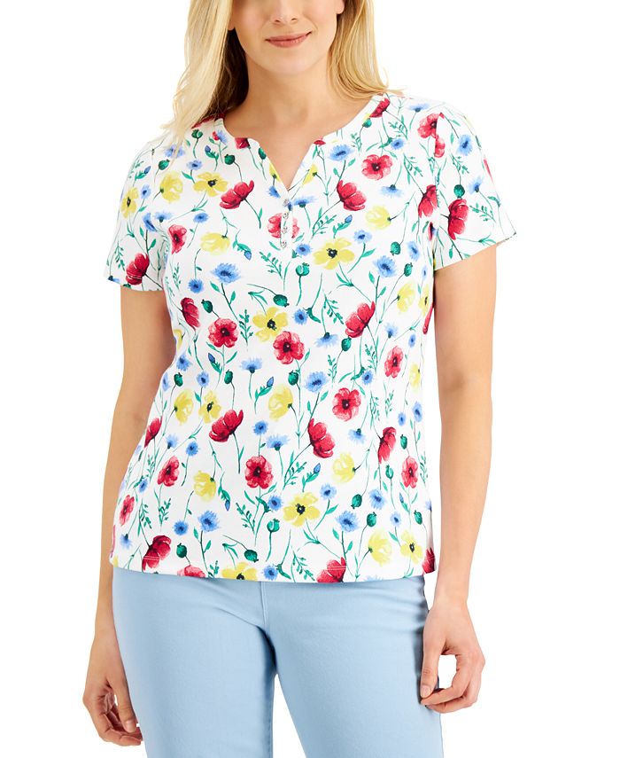denim long tops for ladies