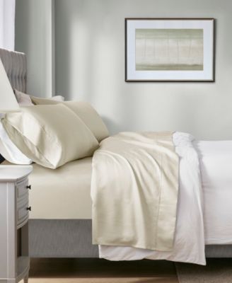 Temperature Regulating 1000 Thread Count Cotton Sateen Blend 4-Pc. Sheet Set, Full