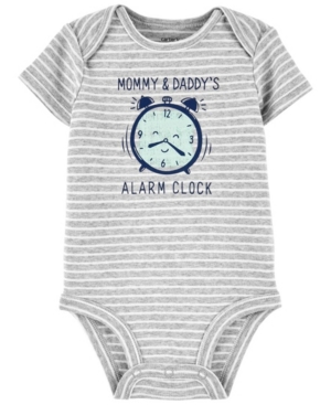 Baby Boys and Girls Alarm Clock Original Bodysuit