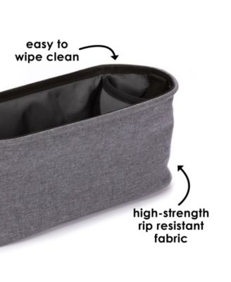 Buggy Buddy Universal Stroller Organizer with Cup Holders, Secure Attachment, Zippered Pockets