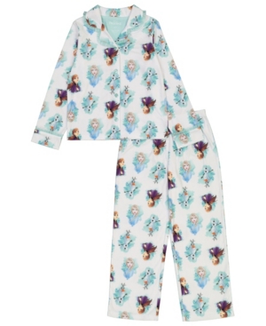 Ame Frozen 2 Big Girls Coat 2 Piece Pajama Set