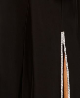 Sequined Wide-Leg Pants Petite Sizes