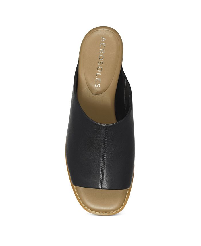 Aerosoles Women's Yorketown Wedge Slide Sandals & Reviews - Sandals ...