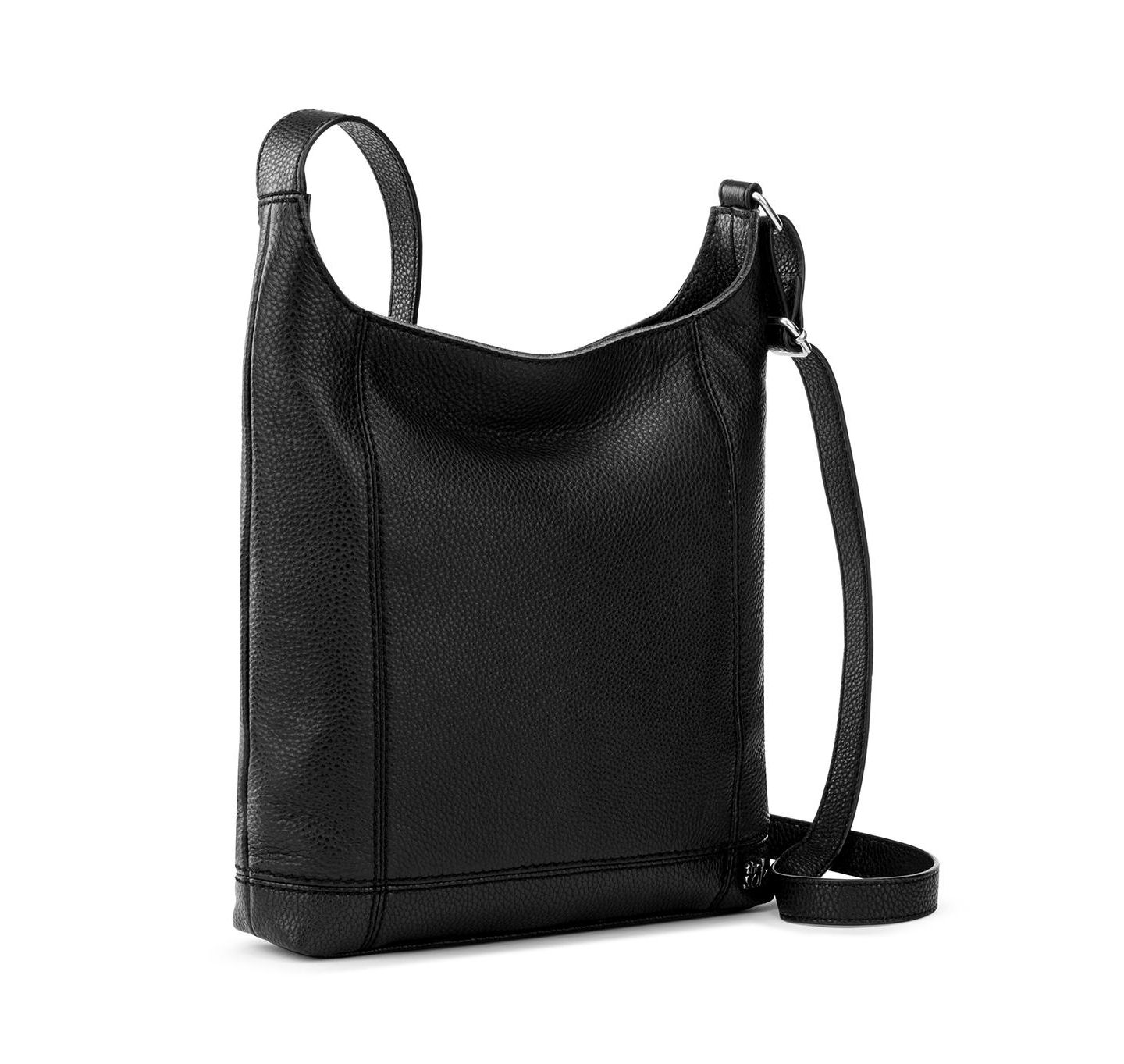 Женская сумка The Sak De Young Small Leather Crossbody, цвет: Чёрный — фото 3