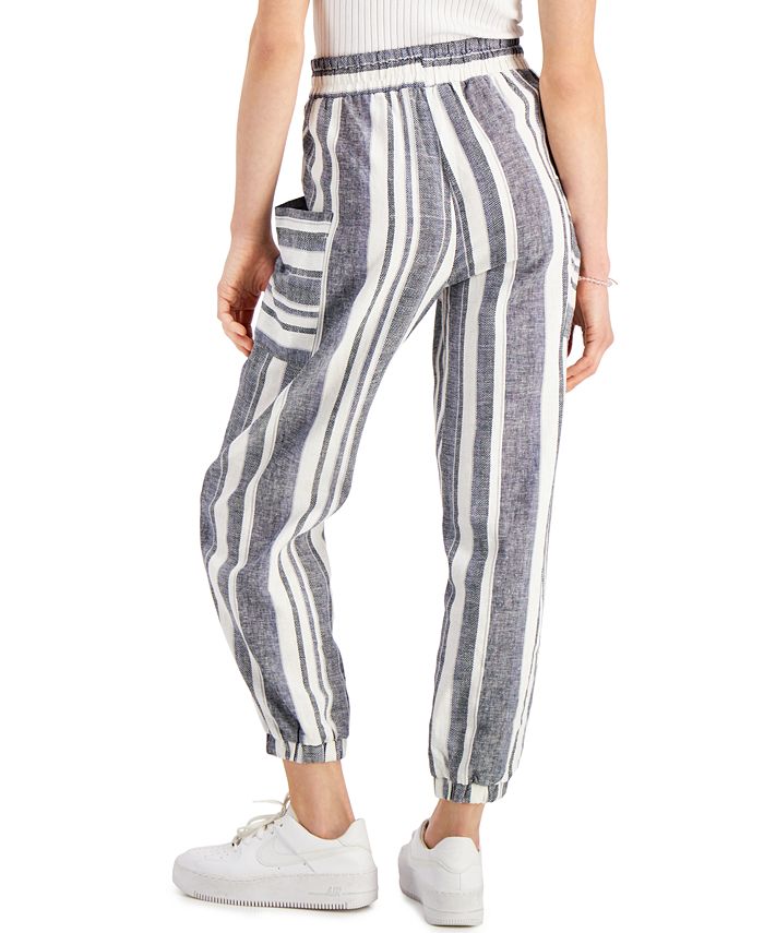 Indigo Rein Juniors' Striped Jogger Pants - Macy's