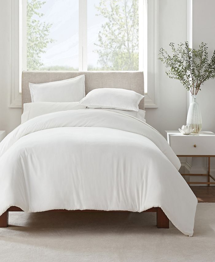 Serta Simply Clean Antimicrobial King Duvet Set, 3 Piece Macy's