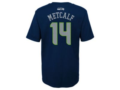 Used Nike SEAHAWKS METCALF 2X Athletic Apparel Short Sleeve Athletic  Apparel Short Sleeve