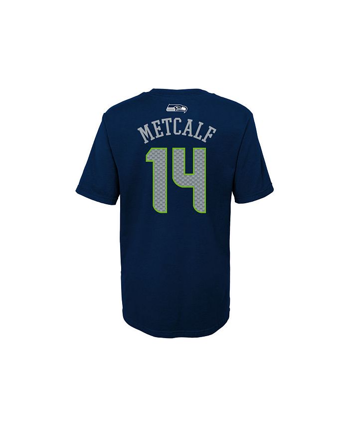 Nike - Kids Seattle Seahawks Mainliner Player T-Shirt D.K. Metcalf