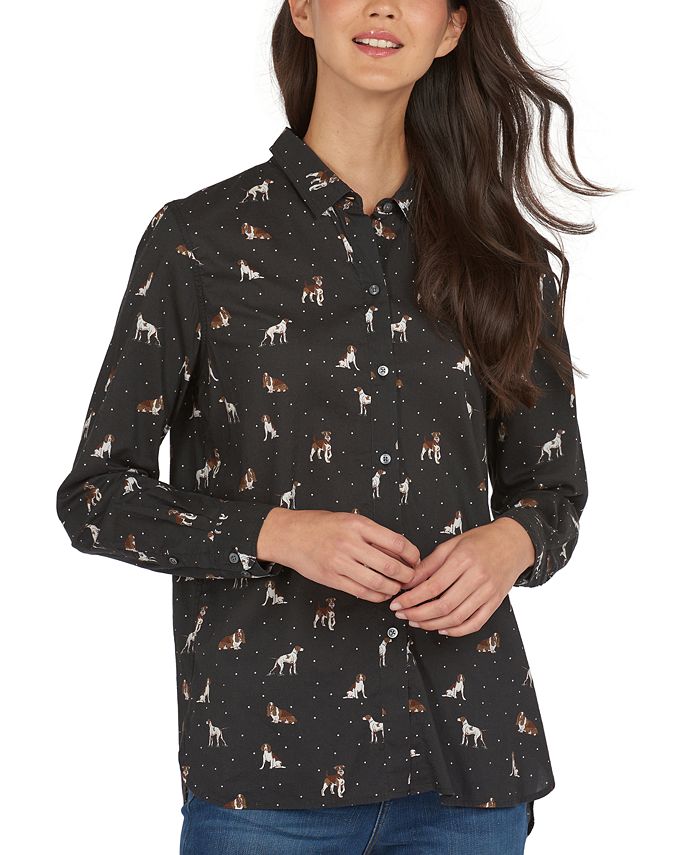 barbour shirt dress