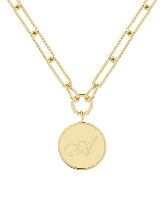 Brook and deals york initial necklace