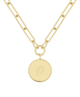Callie Initial Pendant - Gold- O 98$